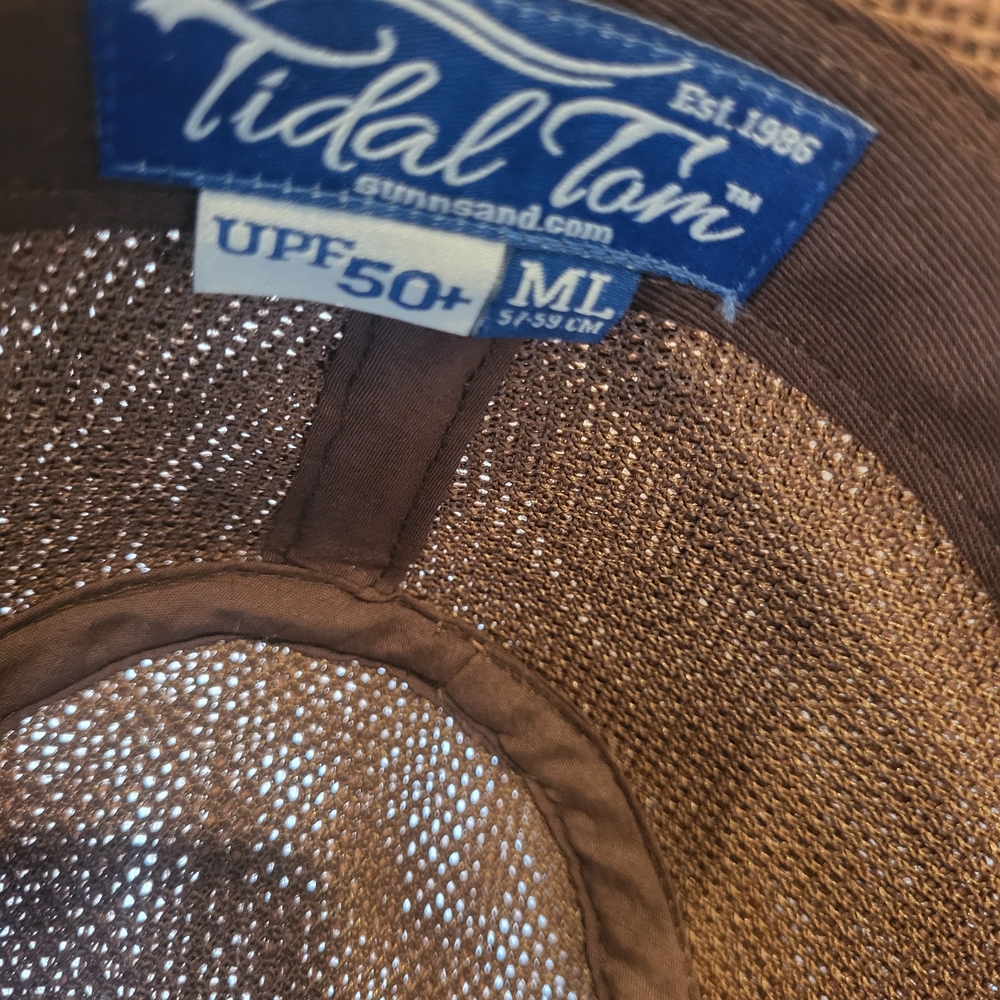 Tidal Tom Brown Sun Hat
